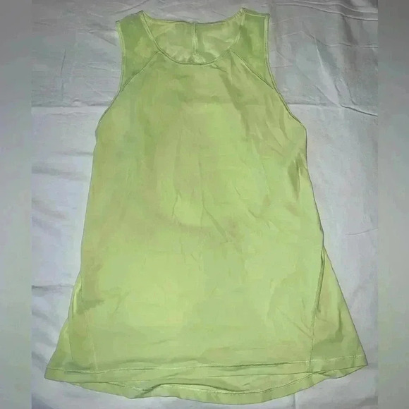 lululemon athletica Tops - I’m selling a lululemon neon yellow tank top.